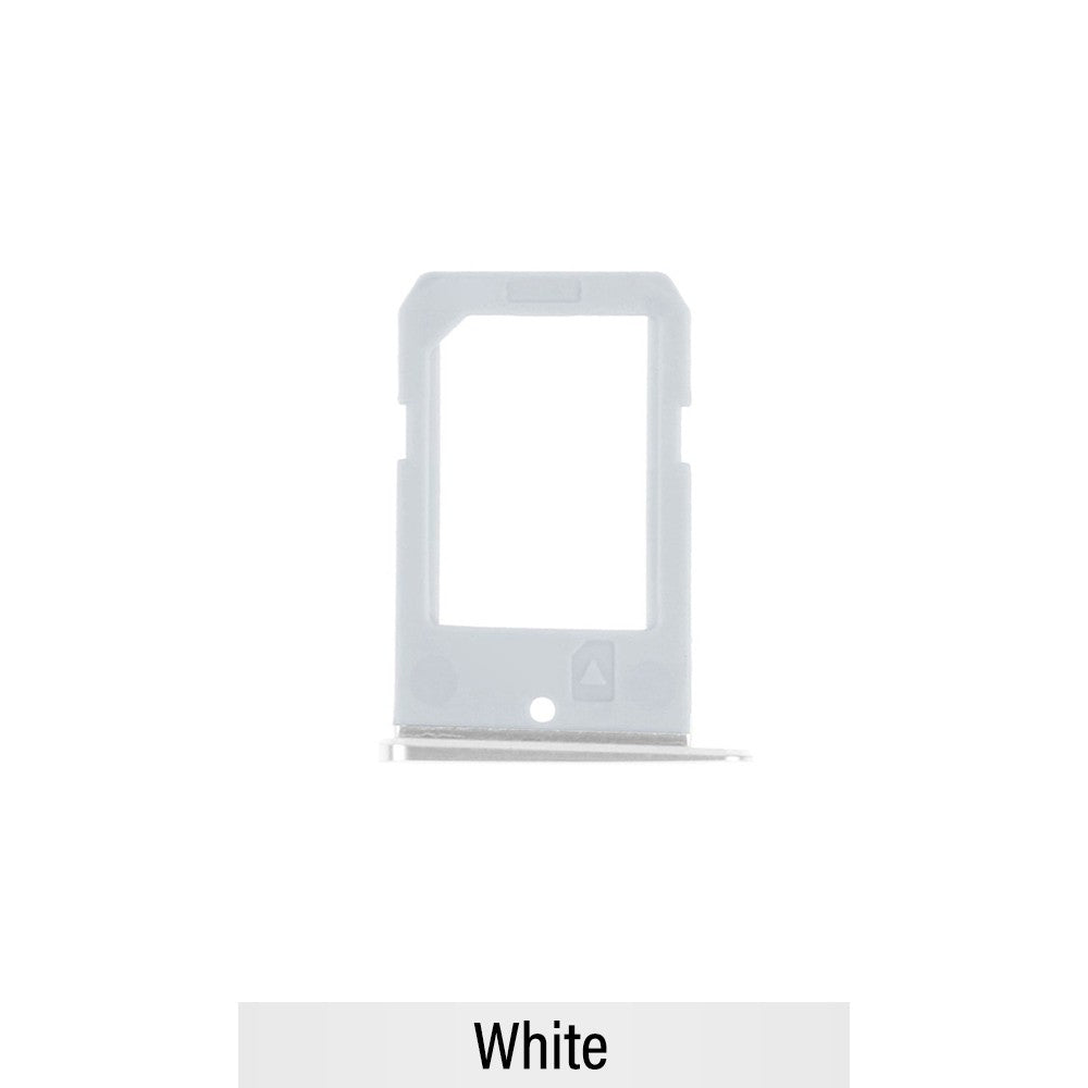 SIM Card Tray for Samsung Galaxy S6 Edge-White SIM Card Tray for Samsung Galaxy S6 Edge-White